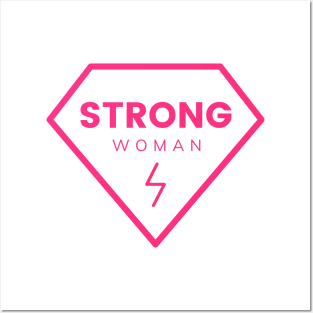 Strong Woman Posters and Art